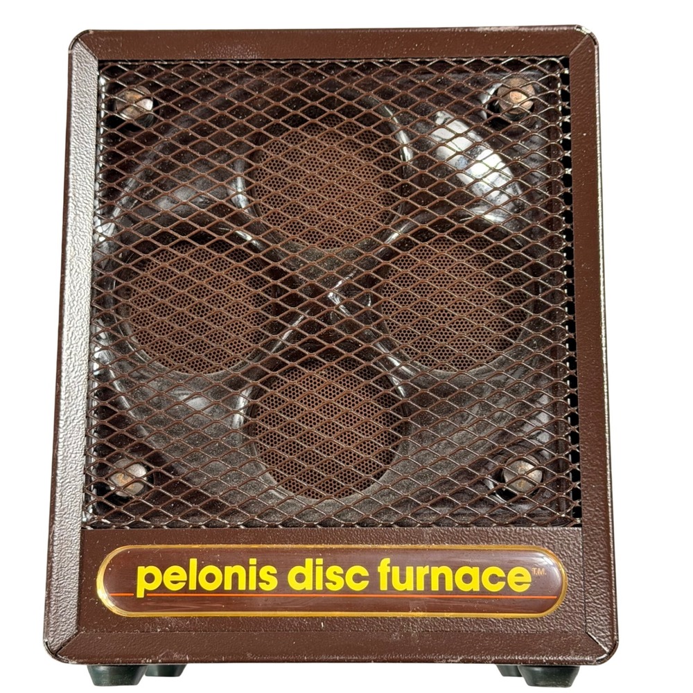 Vintage Pelonis Safe-T-Furnace Ceramic Space Heater 1500W Tested Working Heating